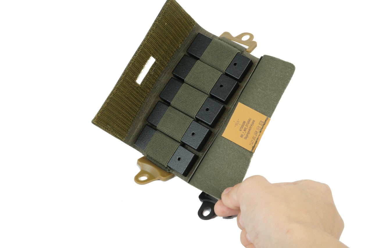 Hybrid PI counterweight for coyote helmets