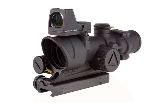 Trijicon® Zielgerät ACOG 4×32 LED Illuminated Red Crosshair .223 Reticle mit RMR 3.25 MOA