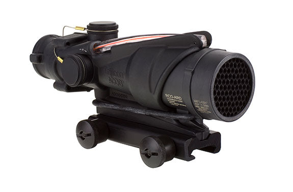 Trijicon® Zielgerät ACOG 4×32 Dual Illuminated Red Chevron USMC Rifle Combat Optic (RCO) for M4 and M4A1 (14.5″ Barrel) with TA51 Mount