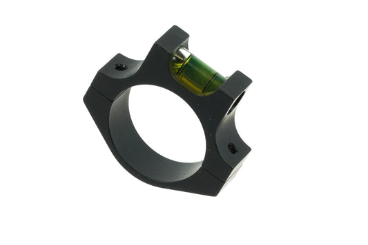 Ring with bubble level