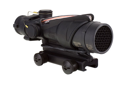 Trijicon® Zielgerät ACOG 4×32 Dual Illuminated Red Chevron USMC Rifle Combat Optic (RCO) for M4 and M4A1 (14.5″ Barrel) with TA51 Mount